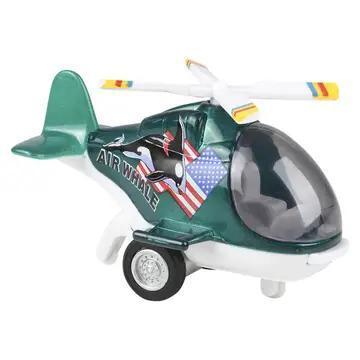4" DIECAST PULL BACK AIR WHALE
HELICOPTER (12PCS/D