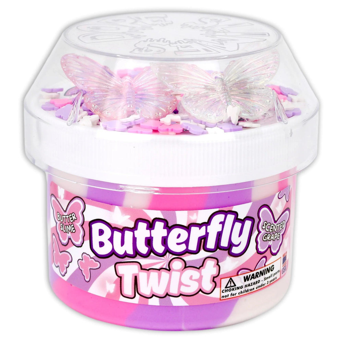 Dope Slimes Butterfly Twist - Butter Textured Slime