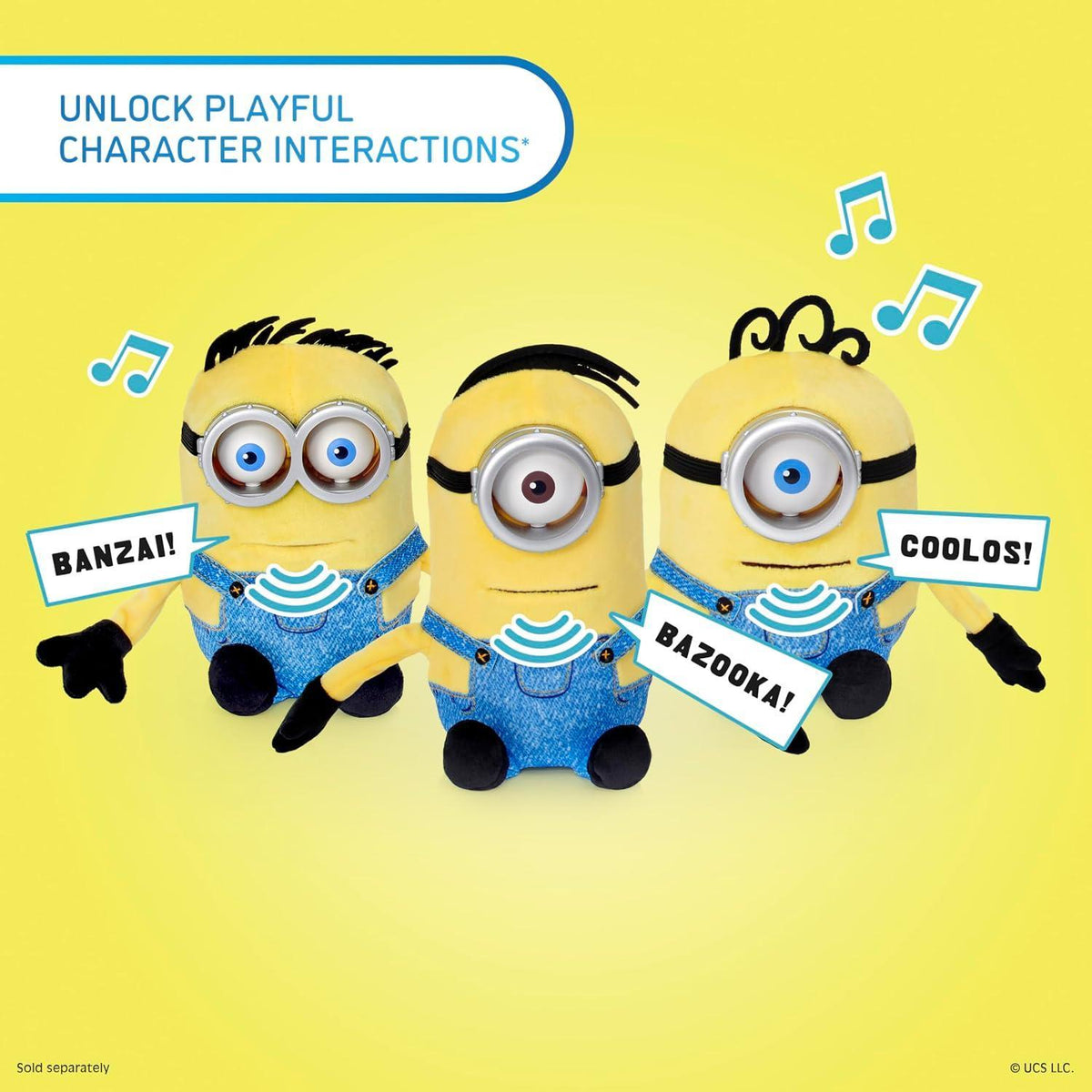 WOW! UNIVERSAL MINIONS JAMES PALM PUPPETRONIC