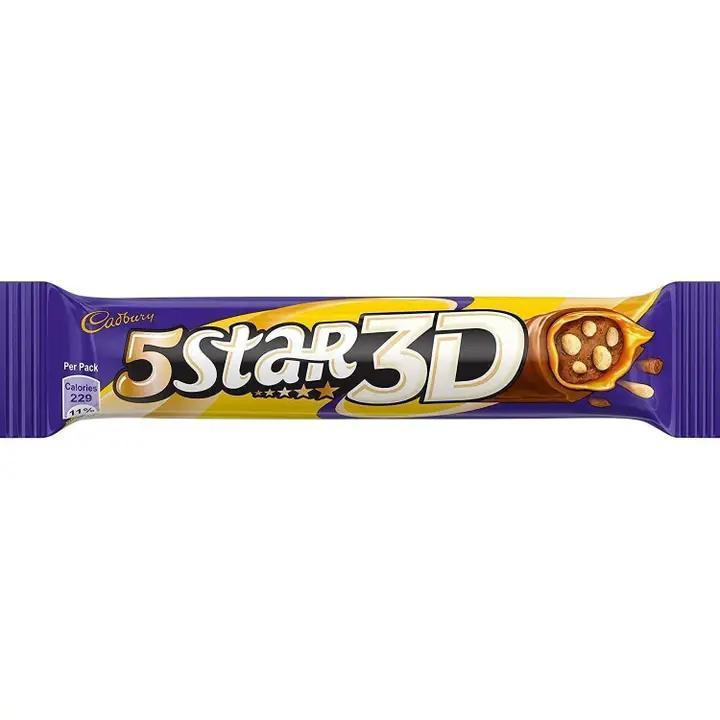 Cadbury 5Star 3D Chocolate Bar 42g