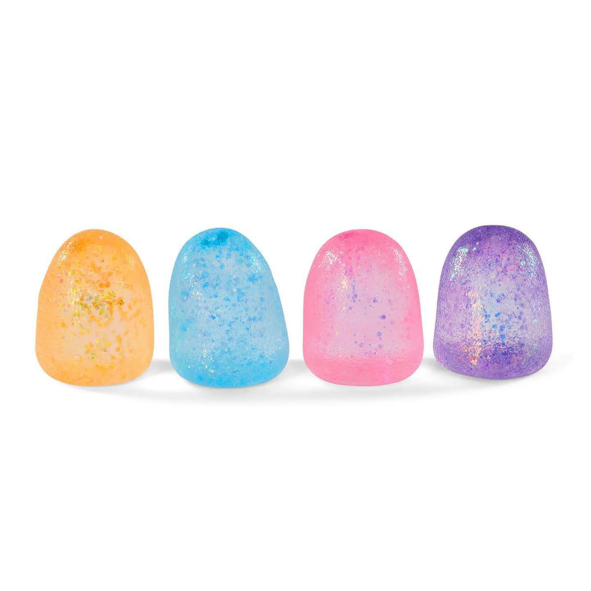 Sensory Toy Box: Squishy Glitter Gum Drops Stress Relief Fidget Toy (1pc)