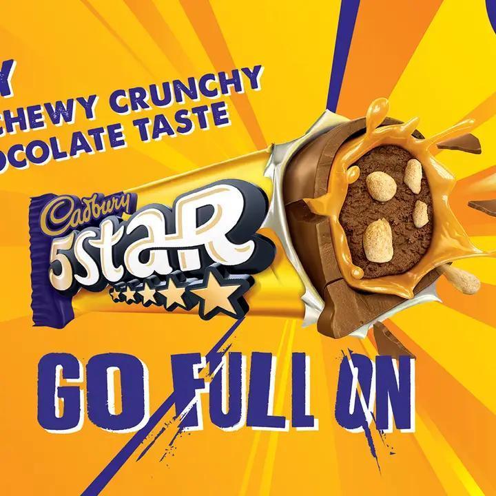 Cadbury 5Star 3D Chocolate Bar 42g