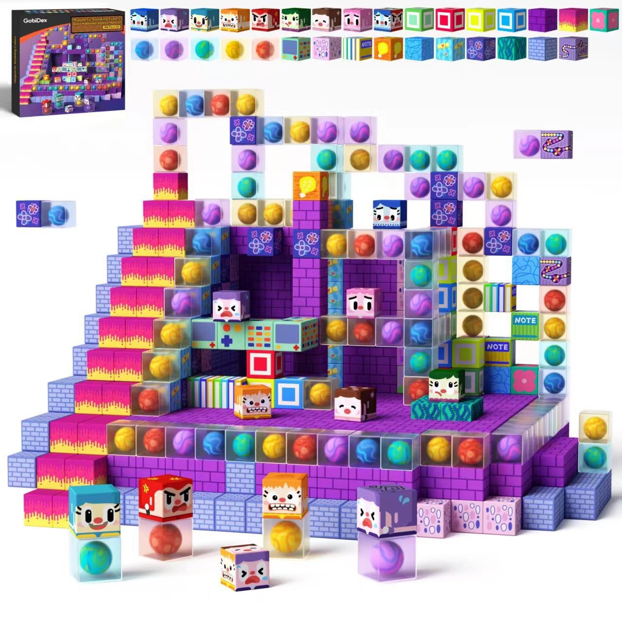 Mood Matrix -100PCS Magnetic Building Blocks