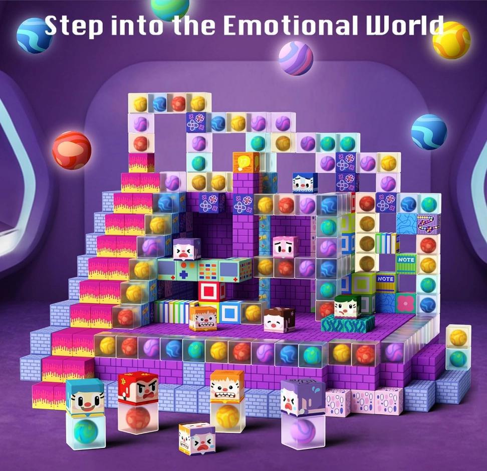 Mood Matrix -100PCS Magnetic Building Blocks