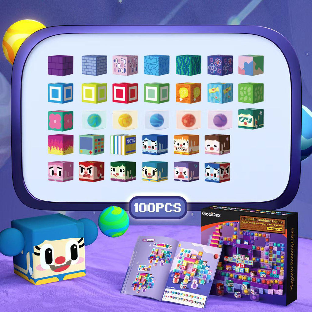 Mood Matrix -100PCS Magnetic Building Blocks