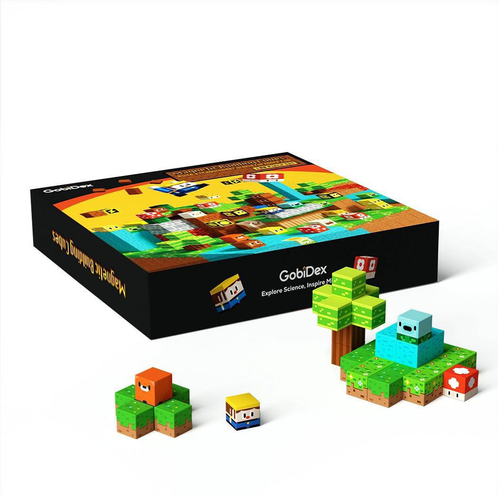 Lumberjack (100pcs Magnetic Blocks)