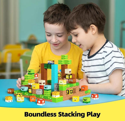 Lumberjack (100pcs Magnetic Blocks)