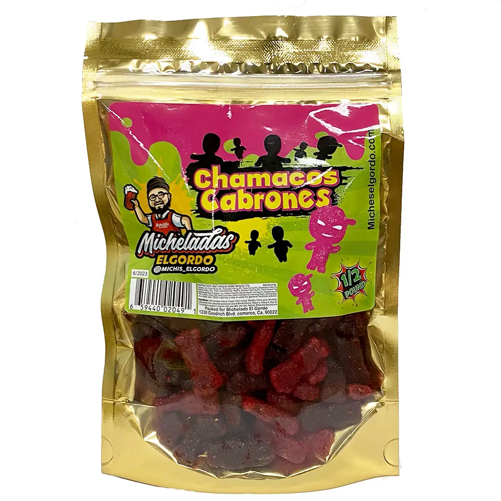 Micheladas El Gordo Chamacas Cabrones Sour Kids 8 oz