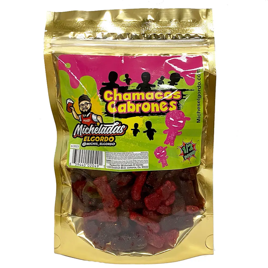 Micheladas El Gordo Chamacas Cabrones Sour Kids 8 oz