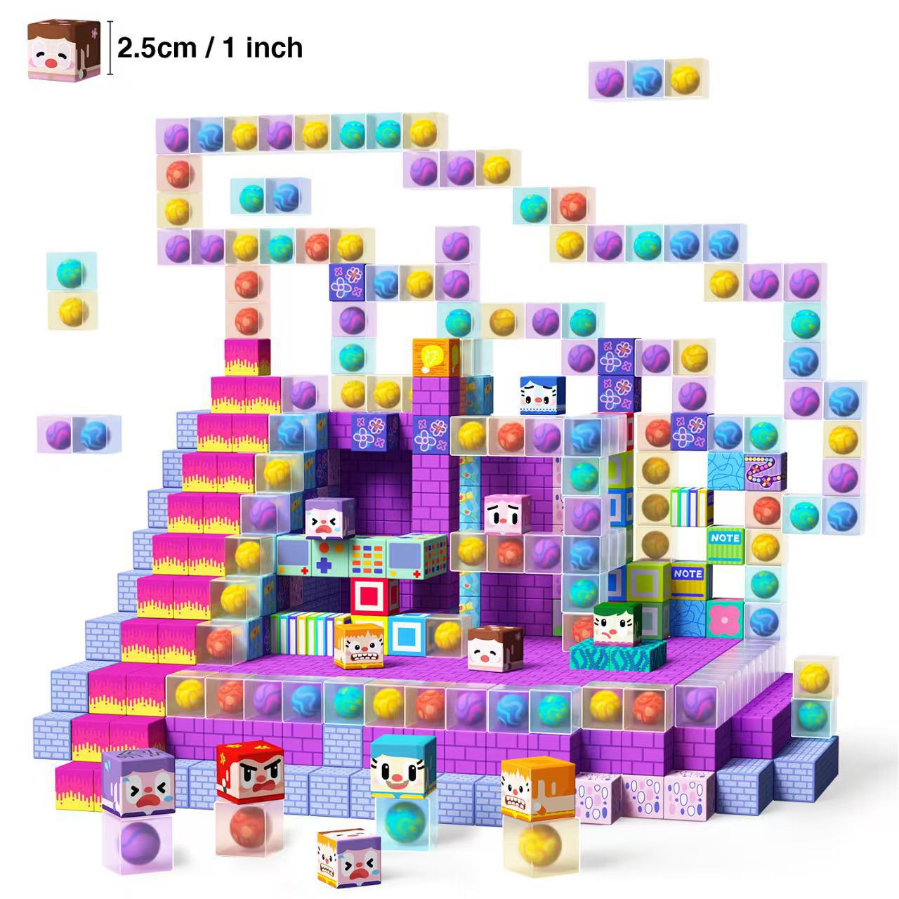 Mood Matrix -100PCS Magnetic Building Blocks