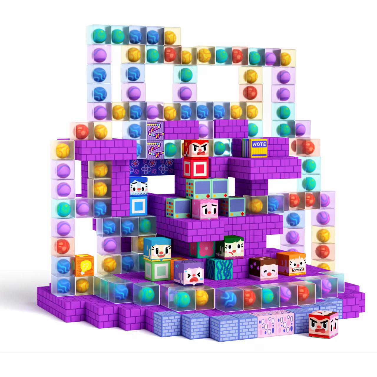 Mood Matrix -100PCS Magnetic Building Blocks
