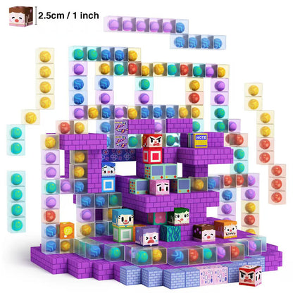 Mood Matrix -100PCS Magnetic Building Blocks