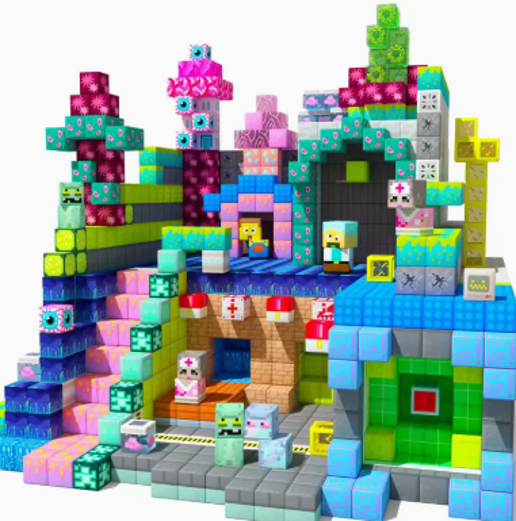GobiDex - 2cm 200PCS Fantasy Lab Magnetic Building Blocks