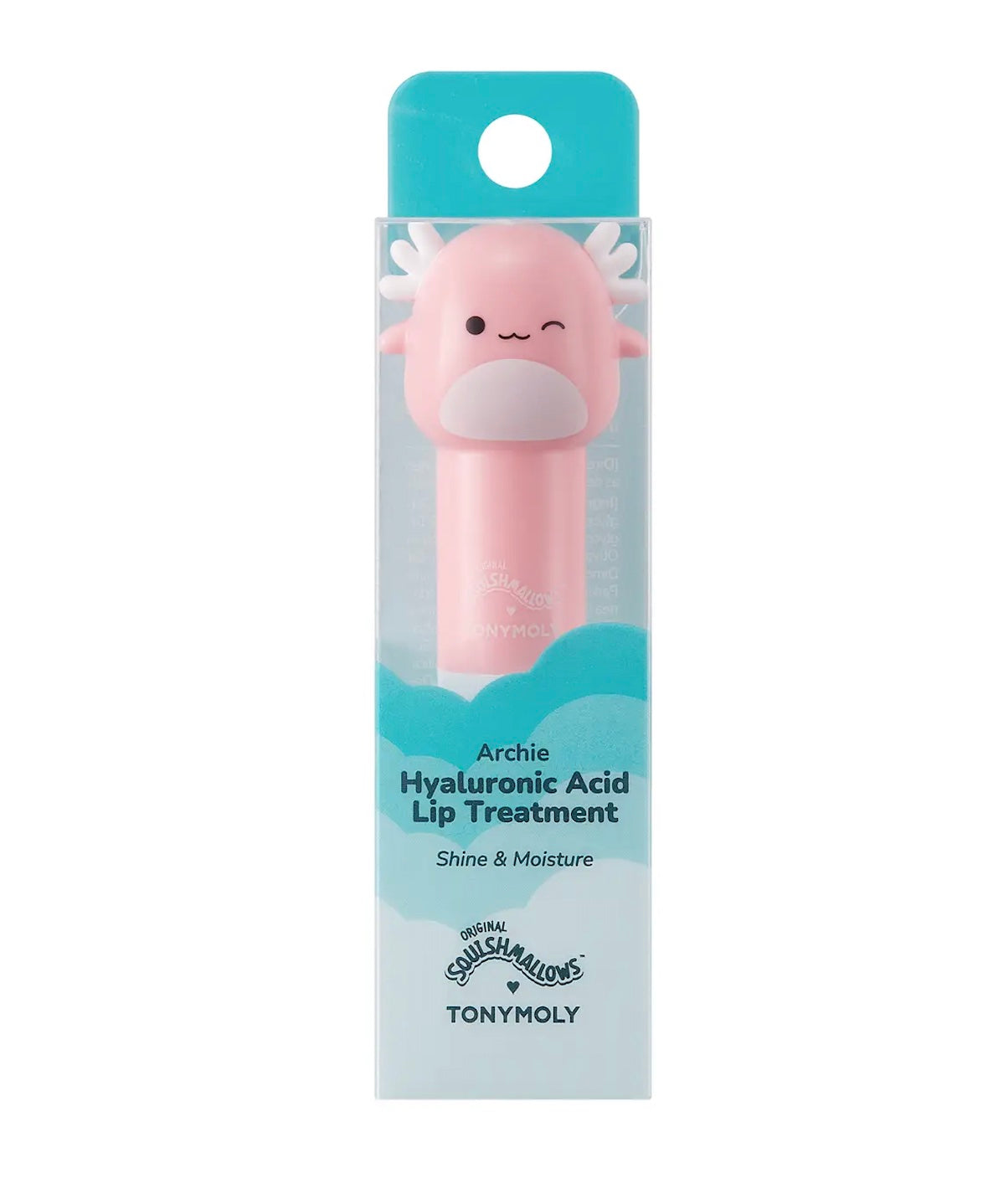 Squishmallows X TONYMOLY Archie Hyaluronic Lip Treatment Stick