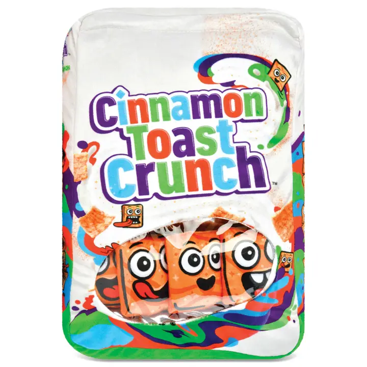Cinnamon Toast Crunch Packaging Plush